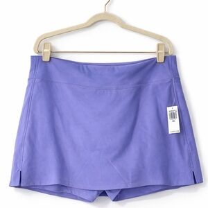 NWT Athletic Skirt Old Navy XXL High Rise Skort Purple PowerSoft